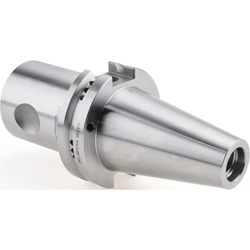 Accupro 771042 End Mill Holder CAT40 Taper, Dual Contact Taper Shank, 3/4" Hole Dia