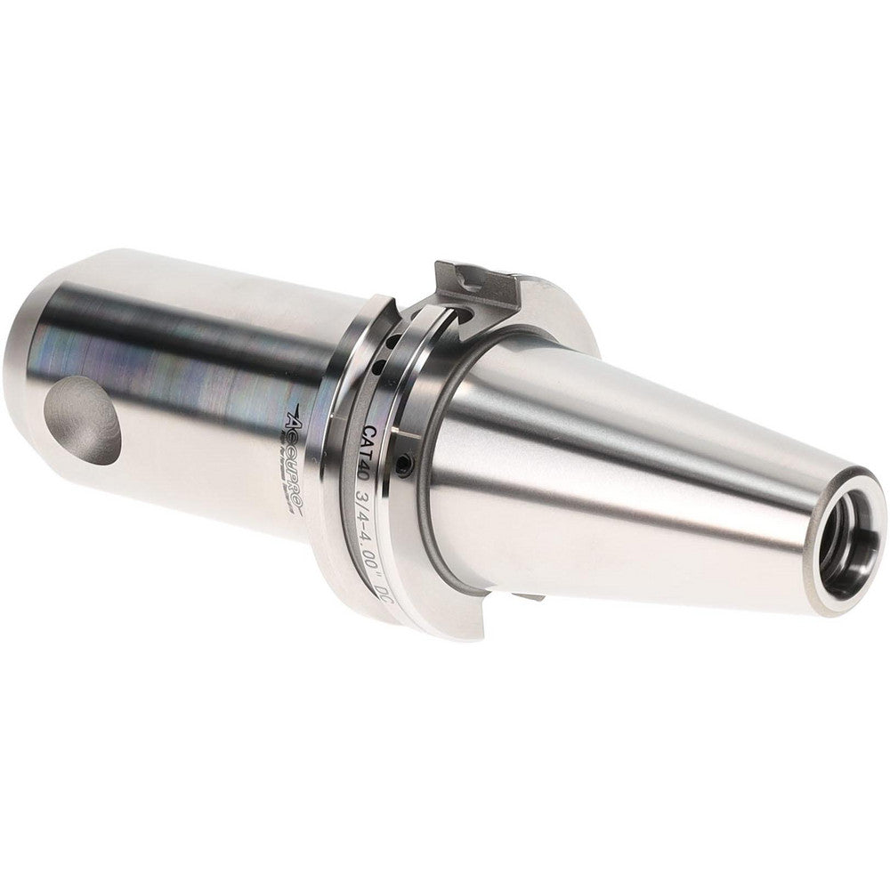 Accupro 771044 End Mill Holder CAT40 Taper, Dual Contact Taper Shank, 3/4" Hole Dia