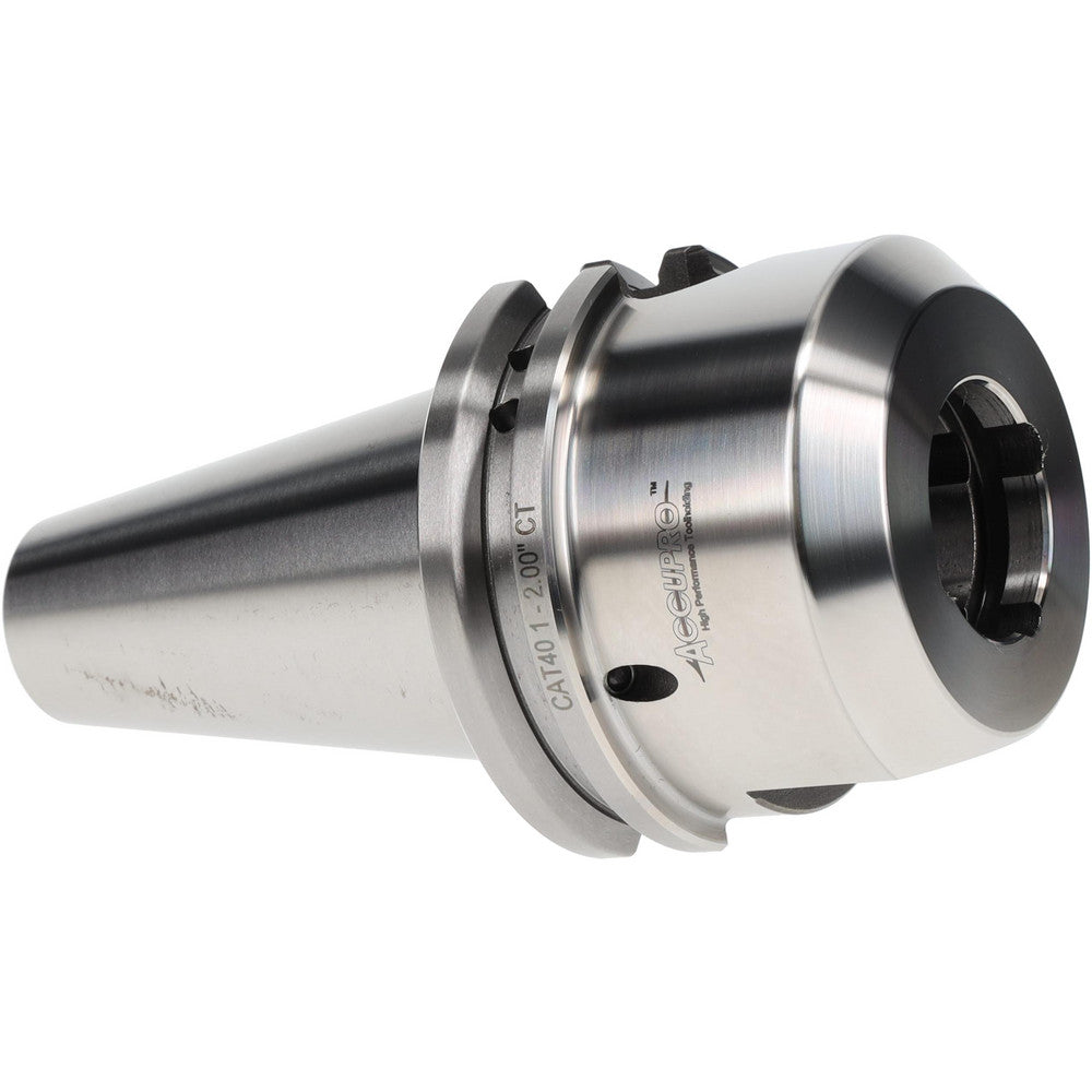 Accupro 772080 End Mill Holder CAT40 Taper, Taper Shank, 1" Hole Dia