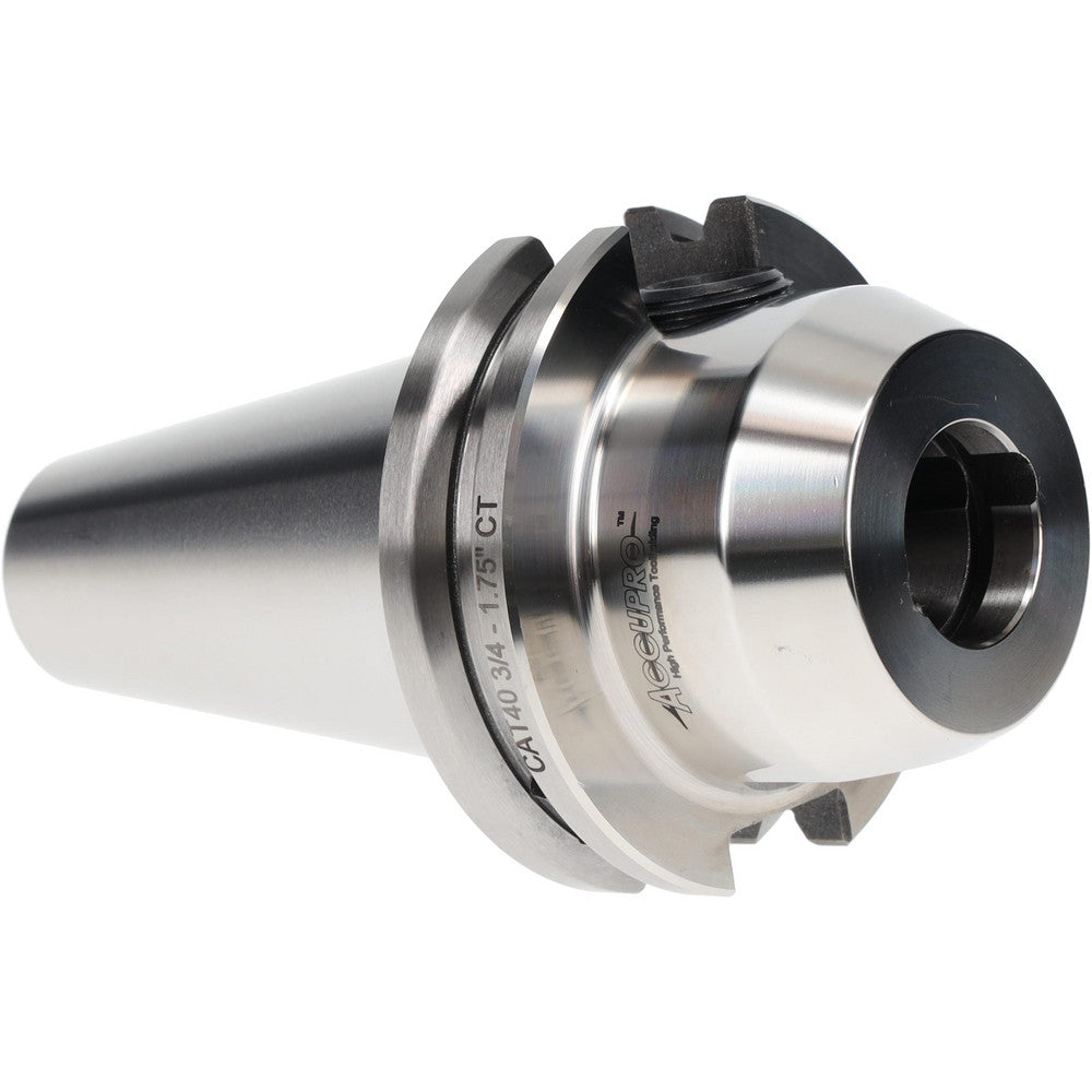 Accupro 772066 End Mill Holder CAT40 Taper, Taper Shank, 3/4" Hole Dia