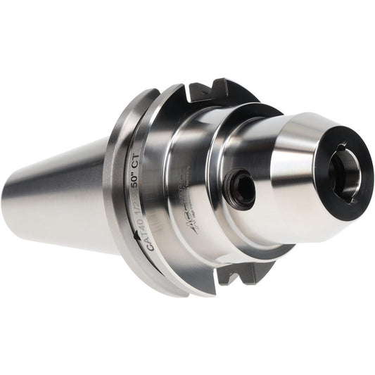 Accupro 772048 End Mill Holder CAT40 Taper, Taper Shank, 1/2" Hole Dia