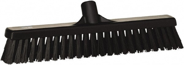 Vikan 31749 Broom, 16.1" Soft/stiff, Black