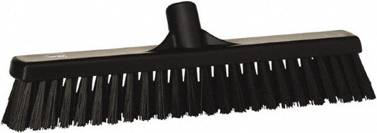 Vikan 31749 Broom, 16.1" Soft/stiff, Black
