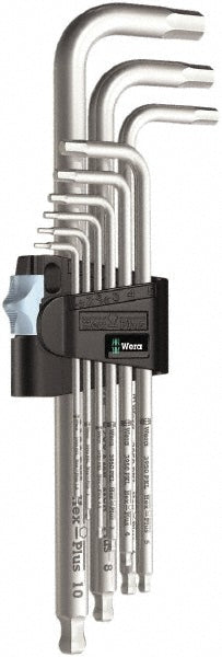 Wera 05022720001 9 Piece L-Key Hex Key Set