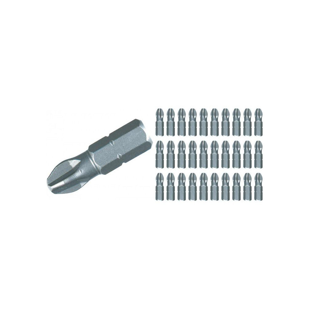 Wiha 72522 Phillips Screwdriver Insert Bit #2 Point, 1/4" Drive