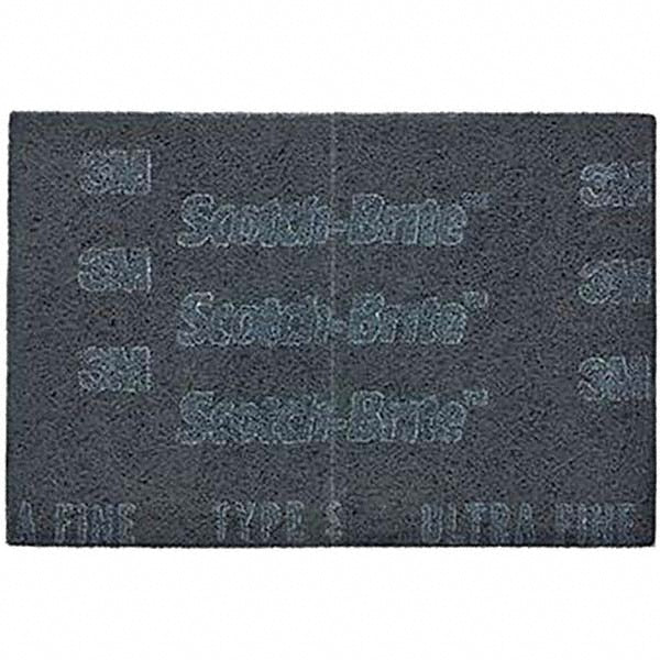 3M 7100023340 Hand Sanding Pad  6 x 9", Silicon Carbide, Super Fine Grade,