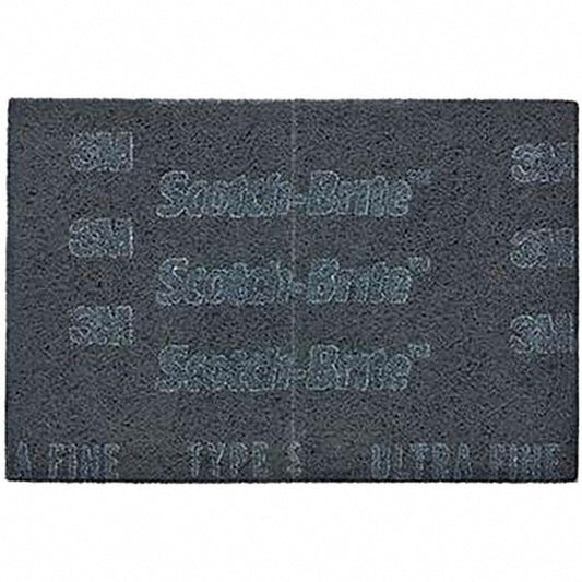 3M 7100023340 Hand Sanding Pad  6 x 9", Silicon Carbide, Super Fine Grade,