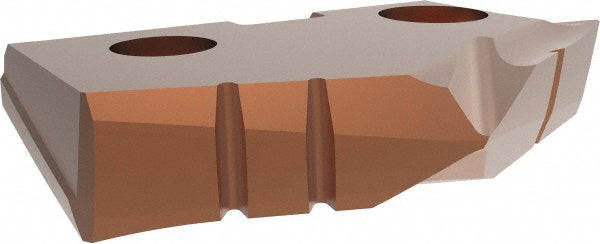 Allied Machine and Engineering 452H-0107-HE Spade Drill Insert 1-7/32" Dia, Seat Size 2, Cobalt, 132 deg Point