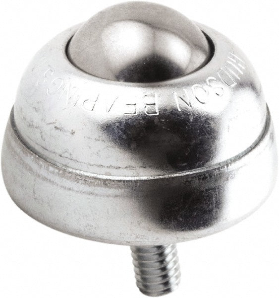 Hudson Bearing SBT-1CS 5/16 Ball Transfer 25.4 mm Ball Dia, Carbon Steel, Round Base