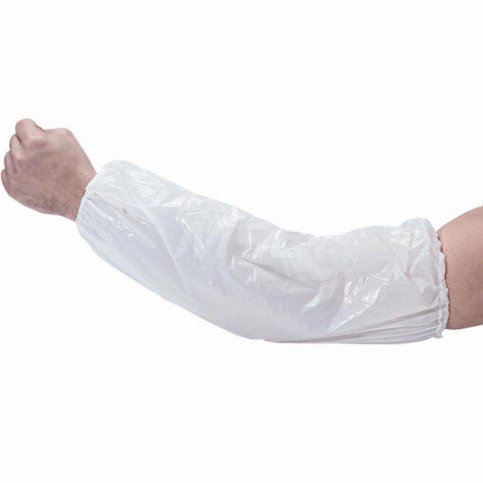 PRO-SAFE KM-AG-PE-LGHD2000-WH Disposable Sleeve Size Universal, Polyethylene, White