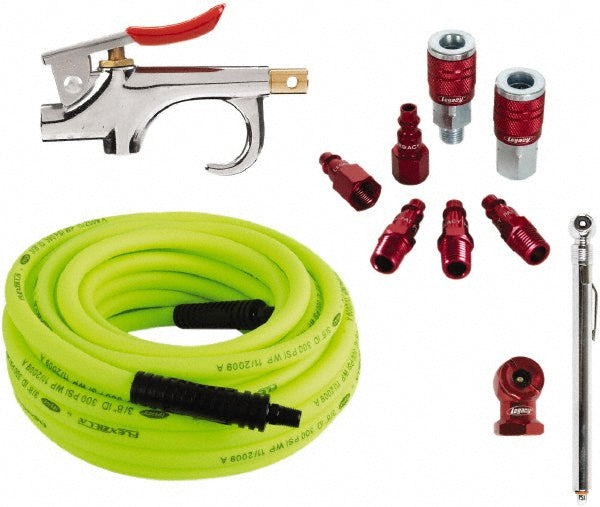 Legacy HFZCLB11D 11 Piece Blow Gun & Hose Compressor Accessory Kit