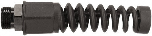 Legacy RP900625M Air Hose End Fitting & Bend Restrictor Black Anodized Aluminum