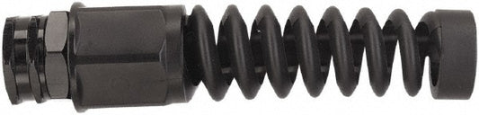 Legacy RP900625F Air Hose End Fitting & Bend Restrictor Black Anodized Aluminum