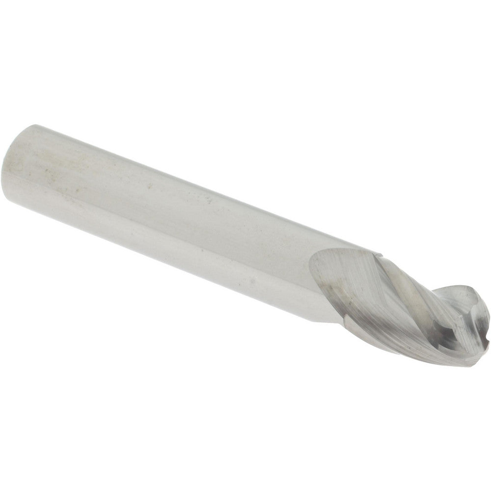 Accupro 95168445 Ball End Mill 5/16" Dia, 7/16" LOC, 3 Flute, Solid Carbide