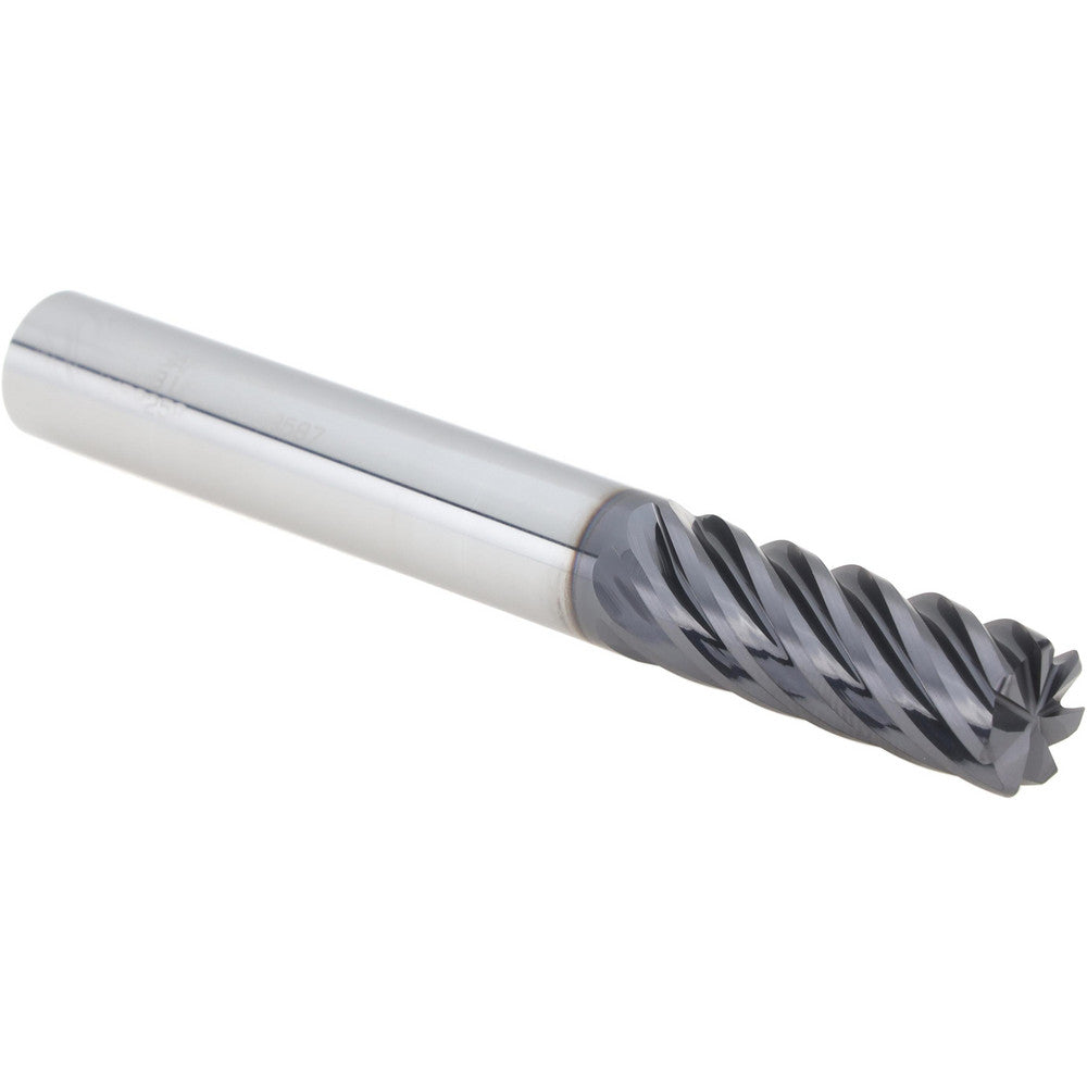 Seco 17002326 Corner Radius End Mill 3/8" Dia, 1" LOC, 0.0300" Radius, 7 Flute, Solid Carbide