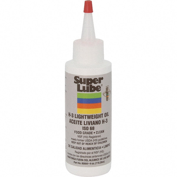 Super Lube 60004 Multi-Purpose Machine Oil 4 oz Bottle, SAE 80W, ISO 68