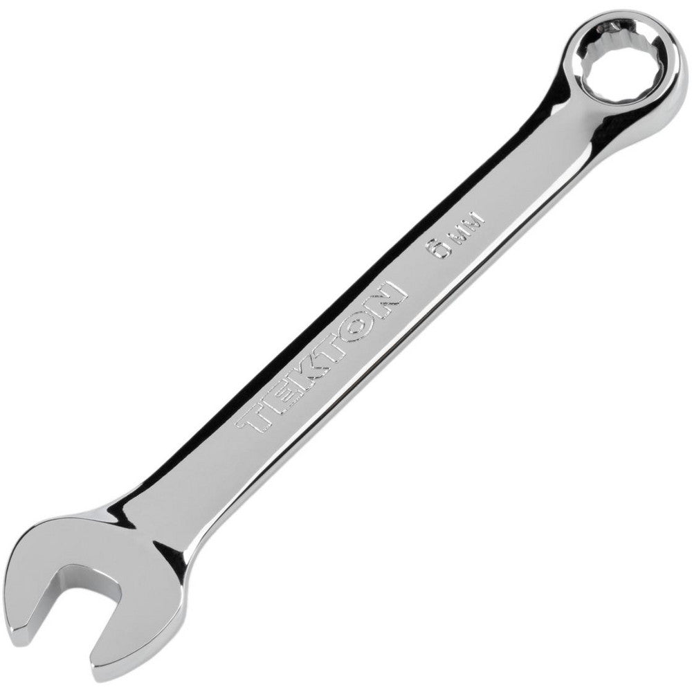 Tekton 18061 Combination Wrench 6.00 mm Head Size, 15 deg Offset