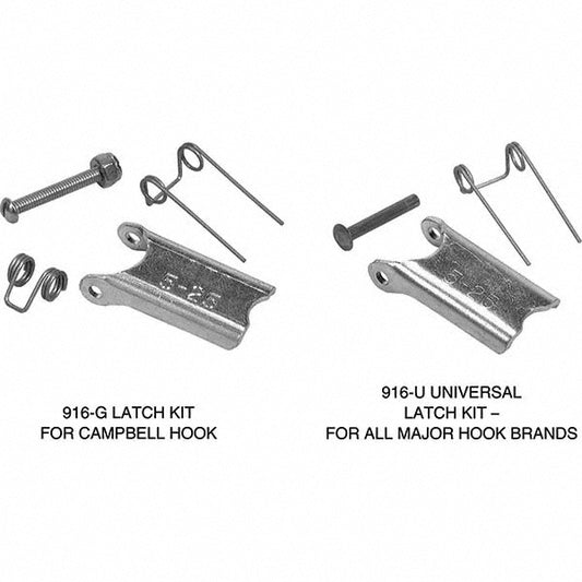 Campbell 3990401 Lifting Aid Accessories Type Locking Latch Kit  For Use With Hook Sizes 5-25