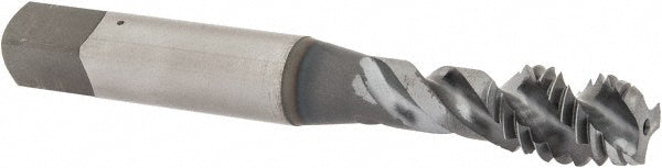 OSG 2942108 Spiral Flute Tap 3/8-16, UNC, 3 Flute, Modified Bottoming Chamfer, 3B Class of Fit, Vanadium High-Speed Steel, TiCN Finish