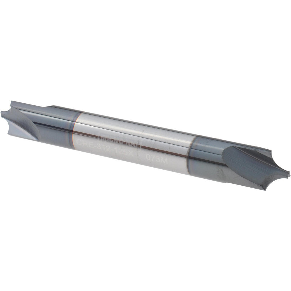 Micro 100 CRE-312-125X Corner Rounding End Mill 1/8" Radius, 5/16" Dia, 3 Flutes, Solid Carbide