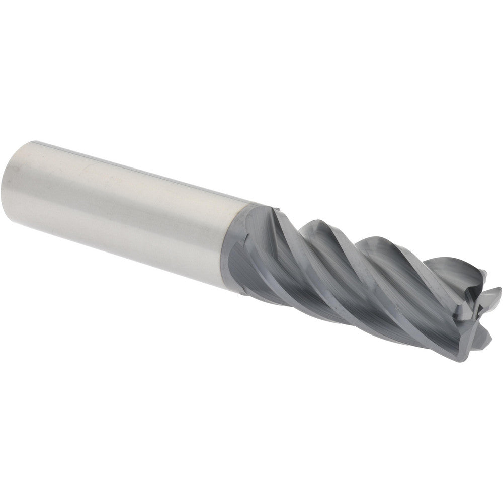 Accupro 95168391 Corner Radius End Mill 1/2" Dia, 1-1/4" LOC, 0.0450" Radius, 5 Flute, Solid Carbide