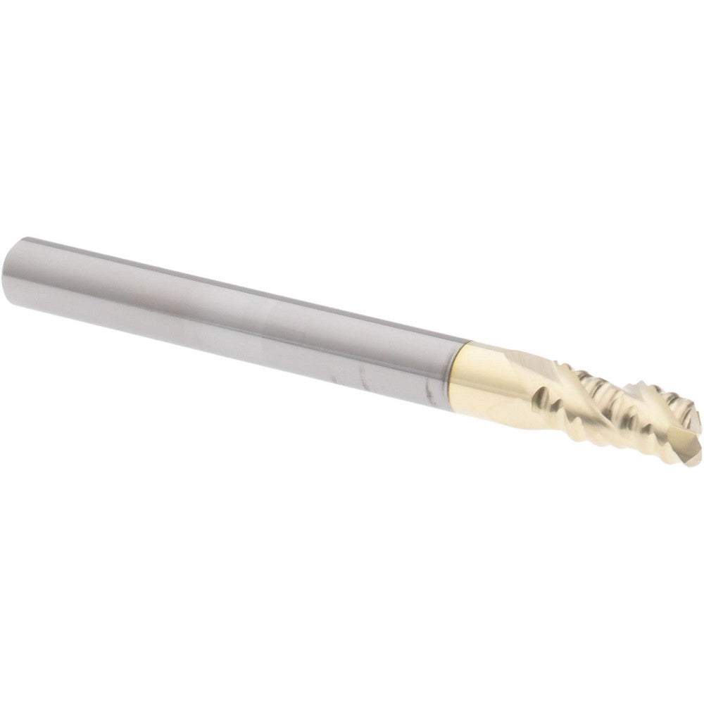 Accupro 43163641 Corner Radius End Mill 3/16" Dia, 3/8" LOC, 0.03" Radius, 3 Flutes, Solid Carbide