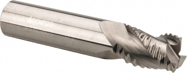 Accupro 43163807 Corner Radius End Mill 1/2" Dia, 5/8" LOC, 0.06" Radius, 3 Flutes, Solid Carbide