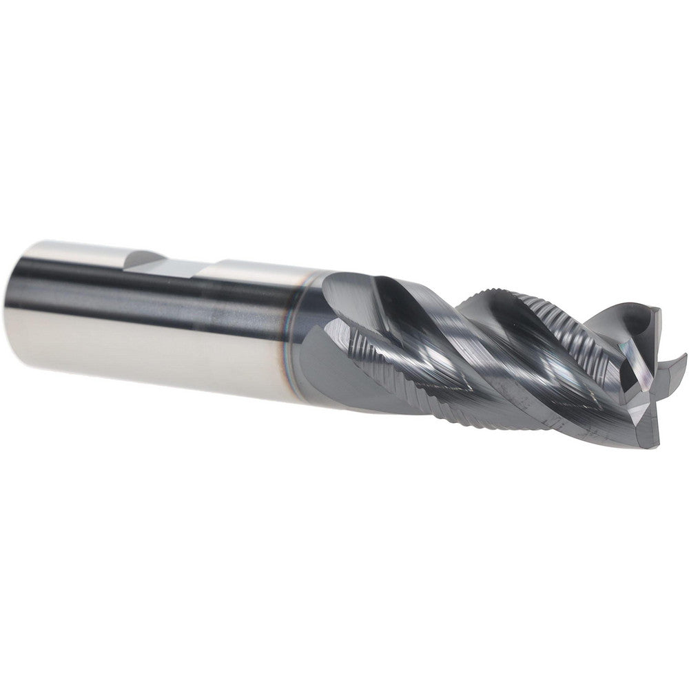 Iscar 5622721 Roughing & Finishing End Mill 3/4" Dia, 4 Flute, Corner Chamfer End, Solid Carbide