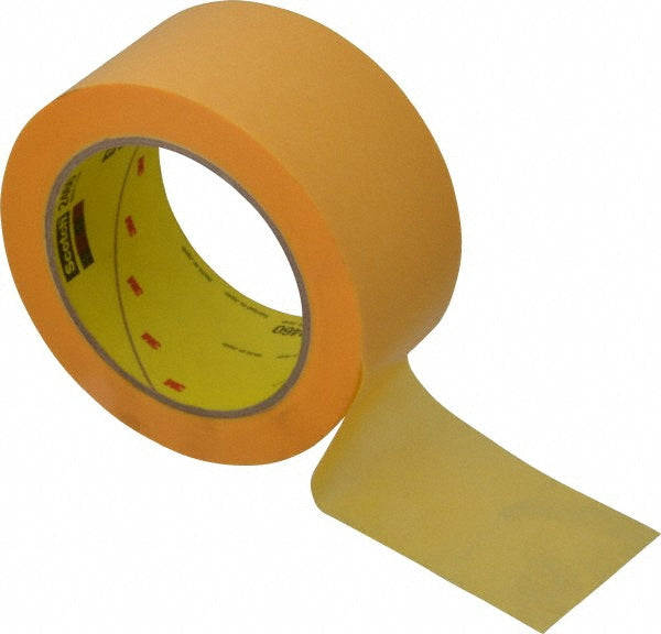 Scotch 7100106569 Masking Tape 2" Wide, 60 yd Long, 3.3 mil Thick, Brown