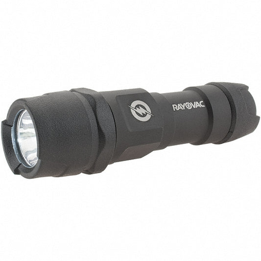 Rayovac DIY3AAA-BXTB Handheld Flashlight LED, 300 Lumens, 3 hr Max Run Time, AAA Battery (Included), Max Beam Distance 168 m