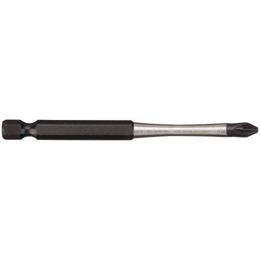Milwaukee Tool 48-32-4562 Power Screwdriver Bit #2 Phillips, 1/4" Hex Drive