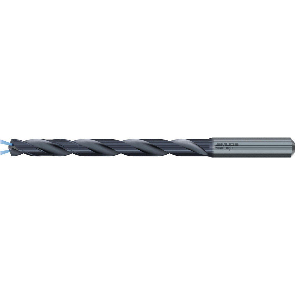 Emuge TA229744.0380 Jobber Length Drill Bits Drill Bit Size (Wire) #25  Drill Bit Size (Decimal Inch) 0.1496  Drill Point Angle (Degrees) 135  Coating/Finish TiAlN-T63  Flute Type Regular Spiral  Cutting Direction Right Hand