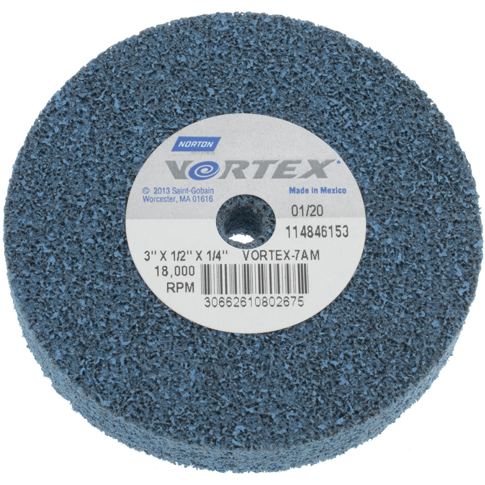Norton 66261080267 Deburring Wheel  Density 7, Aluminum Oxide