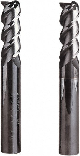 Seco 00025628 Corner Radius End Mill 4 mm Dia, 14 mm LOC, 0.1 mm Radius, 3 Flutes, Solid Carbide
