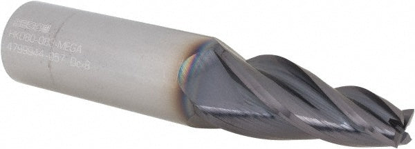 Seco 00029041 Tapered End Mill 8 &deg per Side, 0.315" Small Dia, 1.378" LOC, 4 Flutes, Solid Carbide, Square End