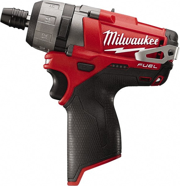 Milwaukee Tool 2402-20 Cordless Screwdriver 12V, 1/4" Bit Holder, 325 in/lb, 2 Speed