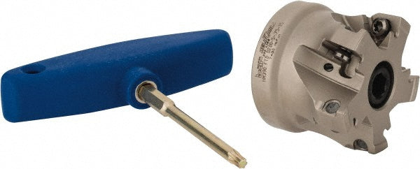 Iscar 3106804 2" Cut Dia, 3/4" Arbor Hole Dia, 0.512" Max Depth, Indexable Square-Shoulder Face Mill