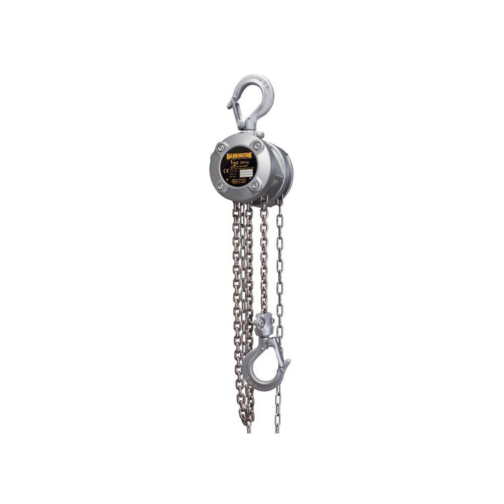 Harrington Hoist CX003-10 Manual Hand Chain Hoist 500 lb Capacity, 10' Max Lift