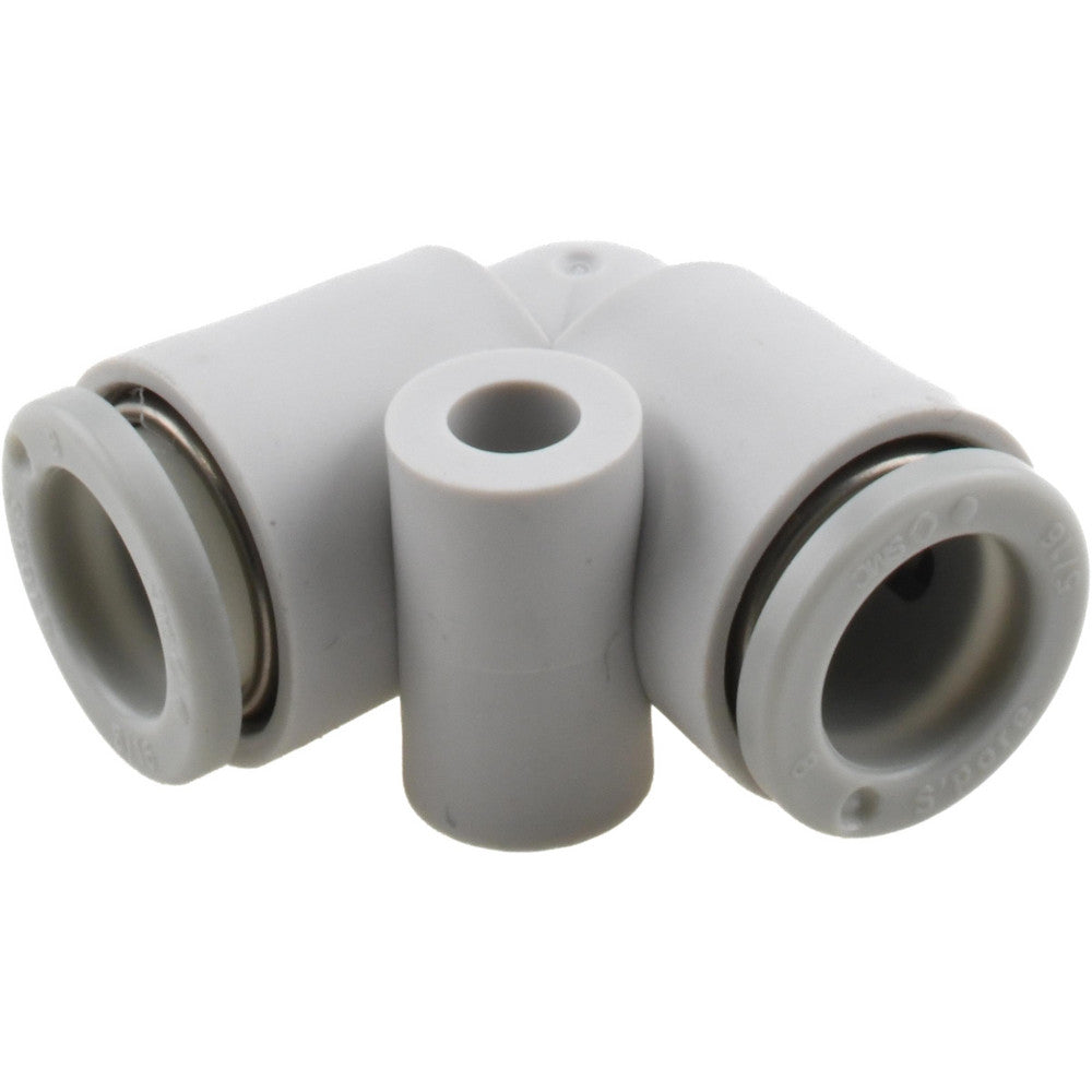 SMC Pneumatics KQ2L08-00A Push-to-Connect Push-to-Connect Fitting Reducing Elbow, 8.00 mm OD