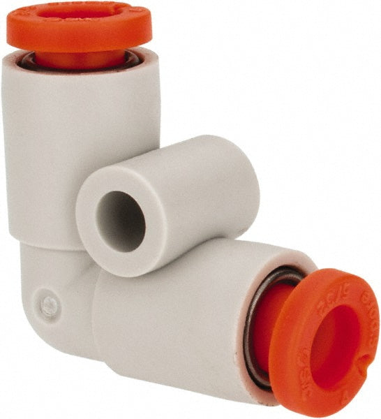 SMC Pneumatics KQ2L03-00A Push-to-Connect Push-to-Connect Fitting Reducing Elbow, 5/32" OD