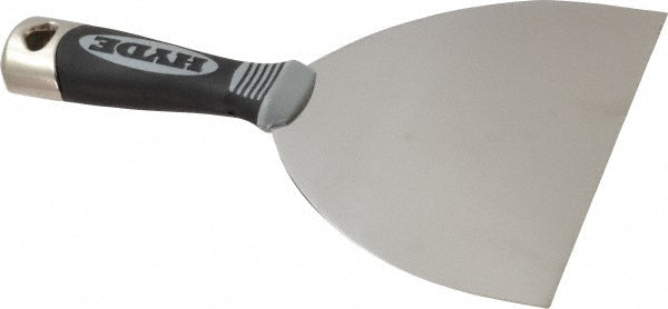 Hyde Tools 06878 Putty Knife Stainless Steel, 6" Wide