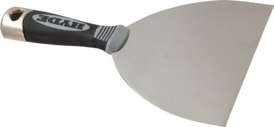 Hyde Tools 06878 Putty Knife Stainless Steel, 6" Wide