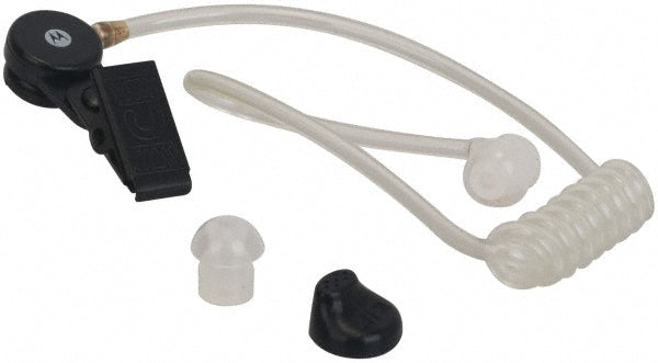 Motorola Solutions HKLN4601 One Wire Surveillance, In-Line & Push to Talk Microphone Surveillance Earpiece with Microphone
