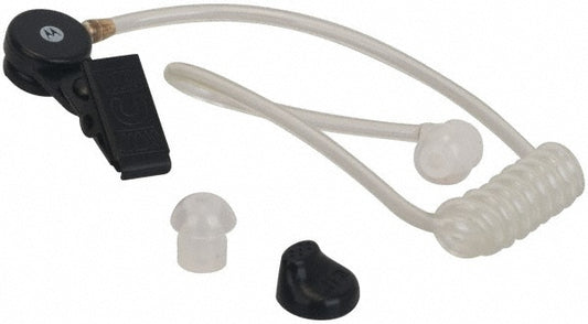 Motorola Solutions HKLN4601 One Wire Surveillance, In-Line & Push to Talk Microphone Surveillance Earpiece with Microphone