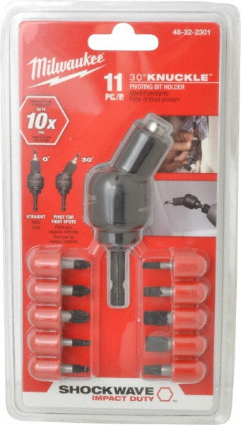 Milwaukee Tool 48-32-2301 Screwdriver Insert Bit Set Phillips, Slotted & Square
