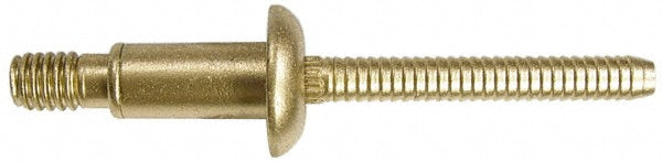 Marson MBCP-R8-M5-PKT Structural Blind Rivet Button Head, Steel Body, Steel Mandrel