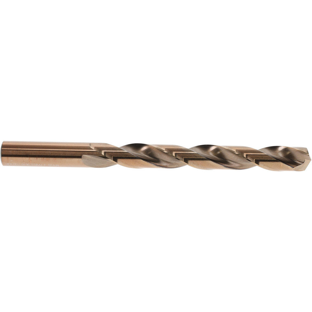 Hertel 42045 Jobber Length Drill Bit 9/16" Dia, 135 &deg, Cobalt