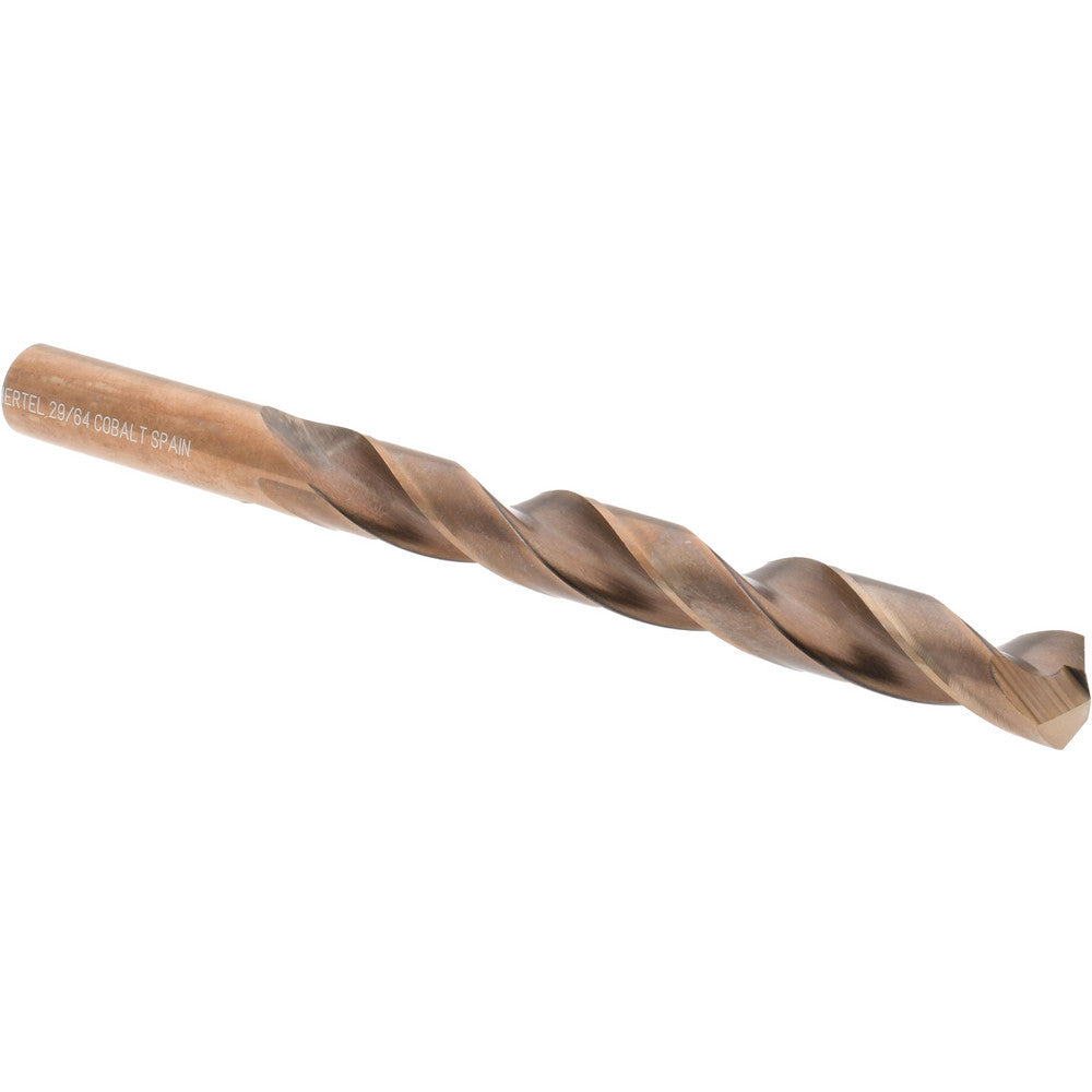 Hertel 42023 Jobber Length Drill Bit 29/64" Dia, 135 &deg, Cobalt