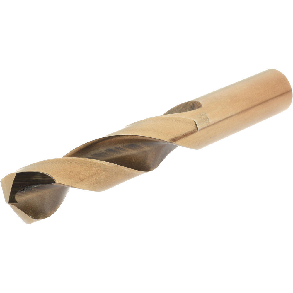 Hertel 42267 Screw Machine Length Drill Bit 0.5938" Dia, 135 &deg, Cobalt