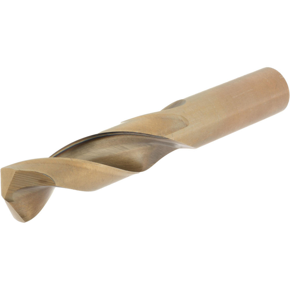 Hertel 42259 Screw Machine Length Drill Bit 0.6875" Dia, 135 &deg, Cobalt